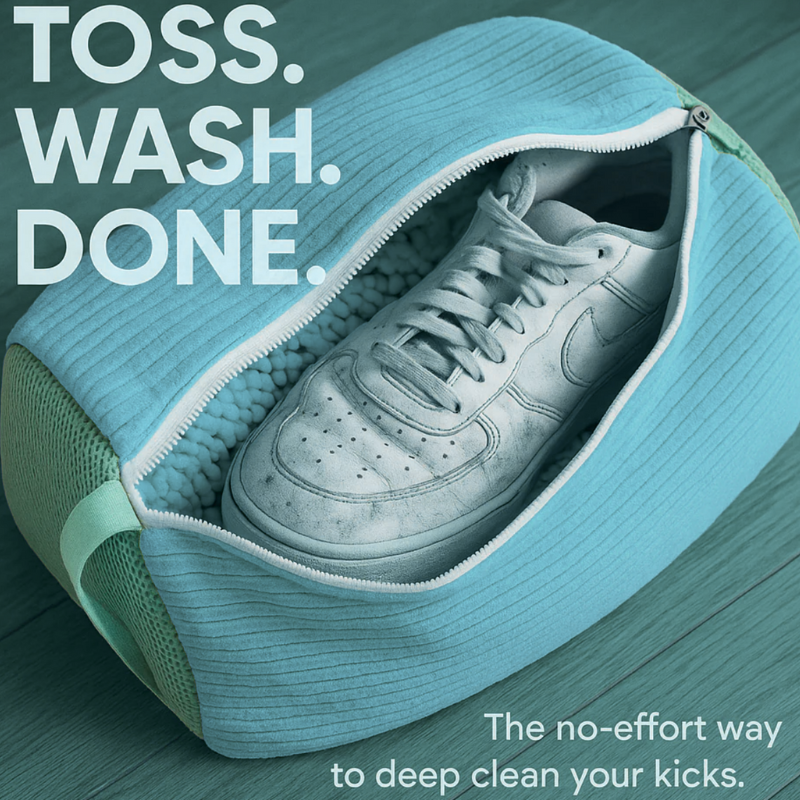 ViralLoft KleanKicks™ Premium Washing Machine Shoe Bag
