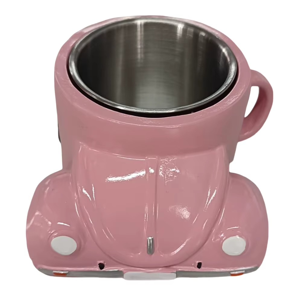 Viralloft™ BeetleSips Hand Made Retro Beetle Car Coffee Mug – Drive Your Mornings in Style!