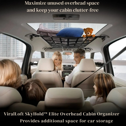 ViralLoft SkyHold™ Elite Overhead Cabin Car Organizer