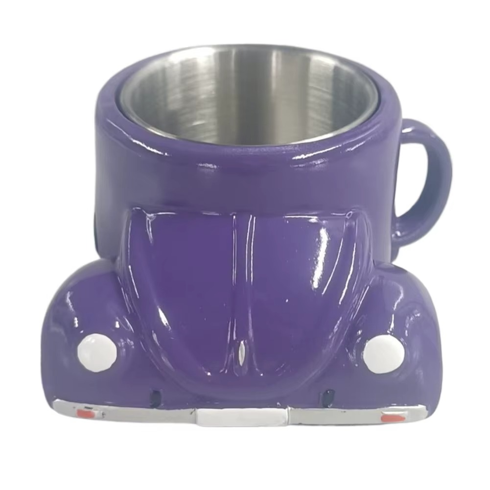 Viralloft™ BeetleSips Hand Made Retro Beetle Car Coffee Mug – Drive Your Mornings in Style!